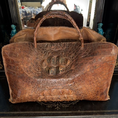 Antica borsa vintage pelle - borsa,