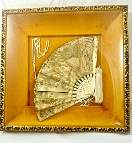 Antico ventaglio mano in - ventaglio,