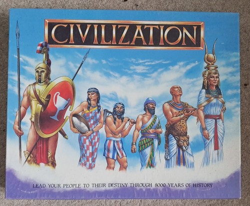 Civilization board game - board, hp