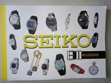 LIBRO CATALOGHI OROLOGI SEIKO NO ANNI 60 POLSO CIPOLLA Man DONNA Watch Catalogo