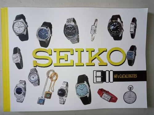Libro cataloghi orologi - cataloghi, seiko