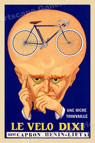 Poster bicicletta epoca - poster,