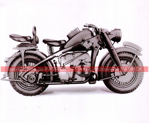Zundapp 750 - ks, ww2