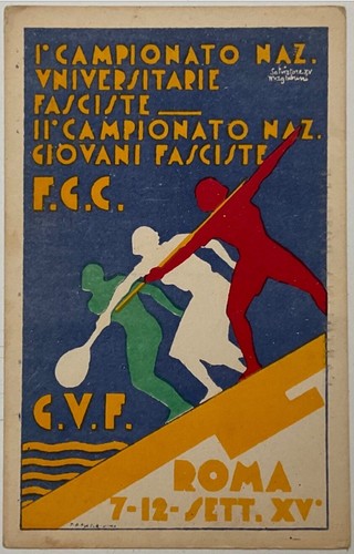 Roma campionato nazionale - roma, i°