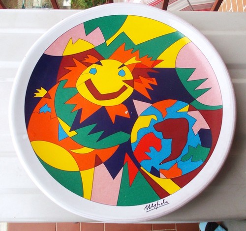 Piatto ceramica ugo - ugo, nespolo