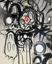 Filippo Bruno "Willow", Ultima disponibilità! Smalti su Cartoncino 35x25 