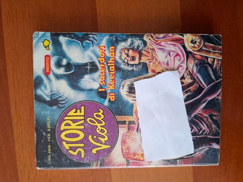 Fumetto vintage storie viola - -,
