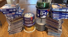 109 DVDR & 222 CD-R Sony CD-R