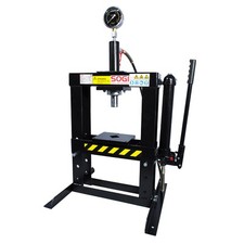 Pressa da banco idraulica manuale SOGI P10-M da 10 Ton