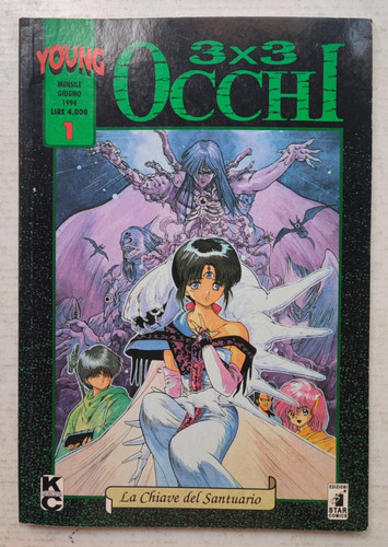 Young 3x3 occhi star comics - young, 1