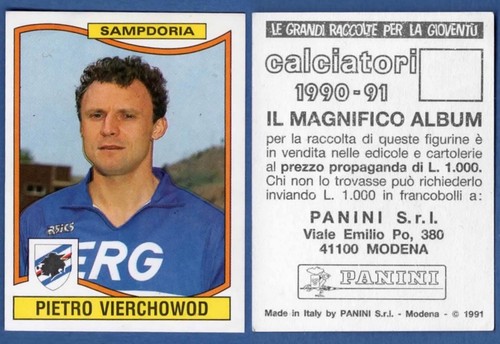 Figurina calciatori panini - figurina,