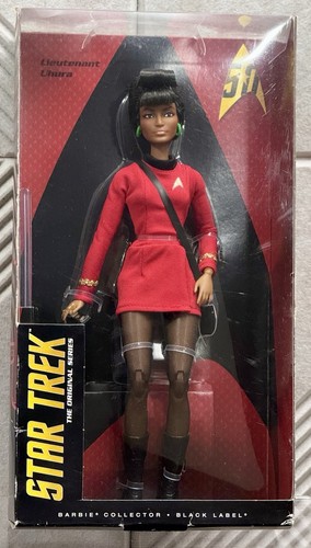 Mattel star trek tenente uhura - mattel,