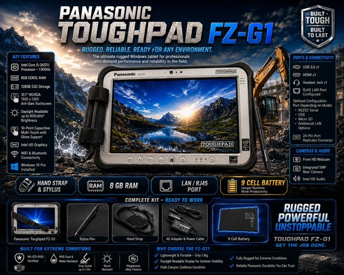 Panasonic toughpad i5 8 - toughpad,