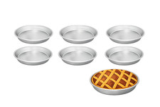 6 Teglie Ruoti in Alluminio