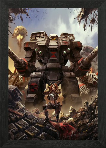Mech guerriero robot - mech,