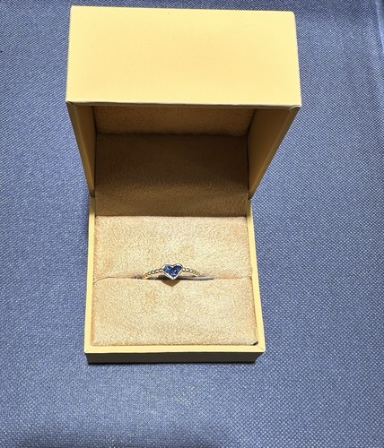 Anello cuore zaffiro - , in