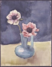 Fiori In Un Vaso Aquarello