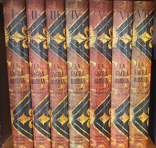 Sacra bibbia volumi - la,