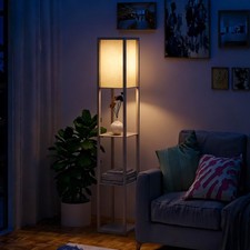 HOMCOM Lampada da Terra con 3