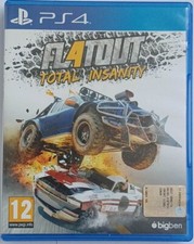 PLAYSTATION 4 PS4 - FLATOUT 4 - FL4TOUT TOTAL INSANITY - COME NUOVO -