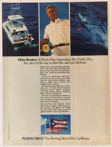 Pubblicità mike benitez pesca - mike,