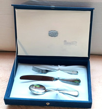 Tris posate in argento 800