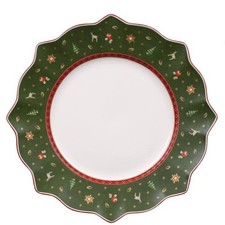 Piatto Piano Verde del Natale