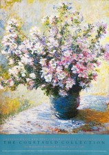 Claude Monet Vaso di Fiori Metropolitan Museum 1986 Poster Courtauld MOMA