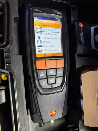 Testo 320 flue gas analyzer - 320,