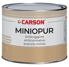 Antiruggine Ferro Anticorrosivo Cancelli Ringhiere Scale Arancio Minio 500 ml