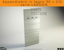 Appendiabiti in legno per arredo alberghi hotel b&b 90 x 210-serie LAGOON ITALY