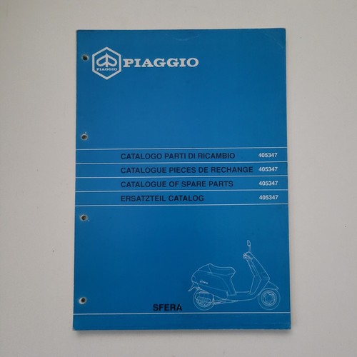 Catalogo ricambi piaggio sfera - catalogo,