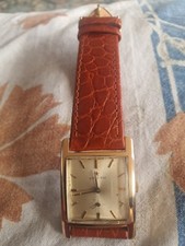 orologio Zenith stellina quadrante rettangolare cassa oro 18 K  anni /60 RIBASSO