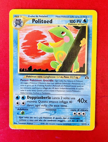 Lotto carte pokemon neo - lotto,