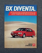 G584 - Advertising Pubblicità - 1987 - CITROEN BX 