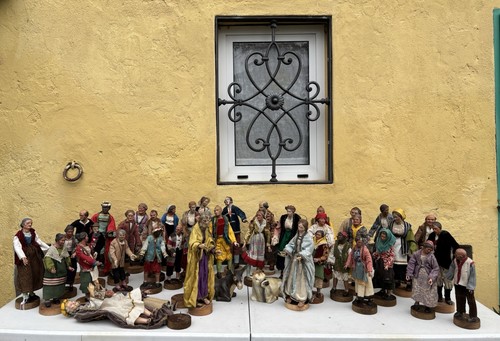 Presepe napoletano antico - presepe,