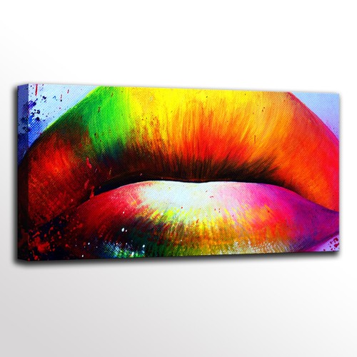 Quadro moderno astratto - , su
