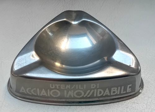 Posacenere acciaio smalteria - acciaio, e