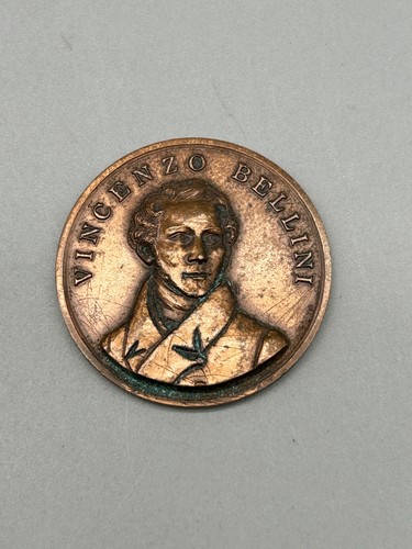 Medaglia vincenzo bellini - medaglia,