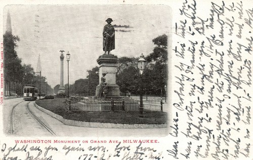 Statua monumento washington - a,