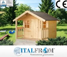 Casette di Legno Felix Casetta da Giardino in Legno Bimbi 16mm ITALFROMBABY01