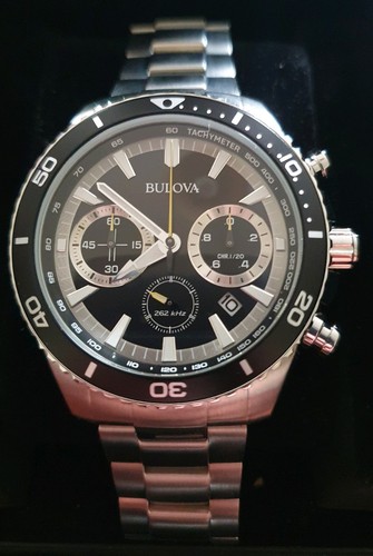Cronografo uomo bulova 262khz - bulova,