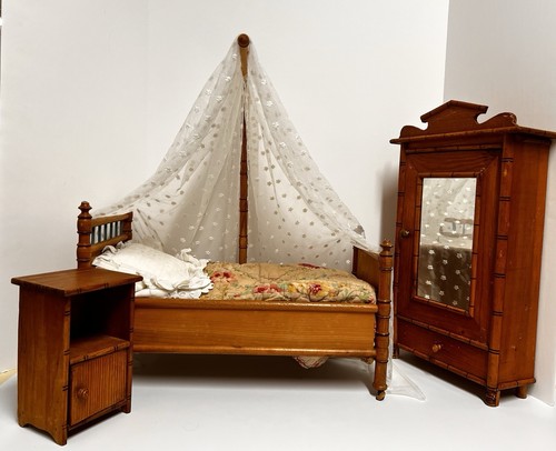 Antico set camera letto - antico, da