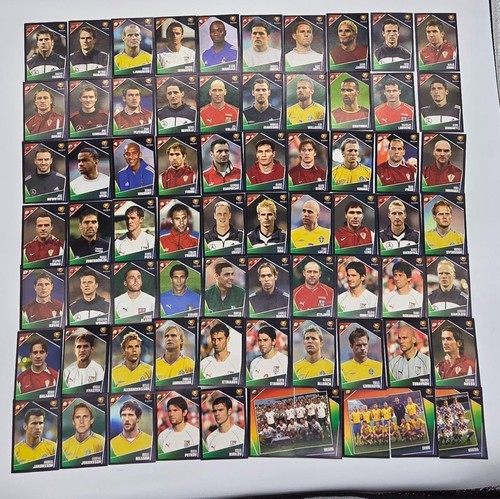 Lotto adesivi calciatori - 70,