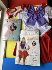 Costume Incogneato Marinaio Marte + Parrucca Mai Aperta Adulto Piccolo Come Nuovo Raro Cosplay