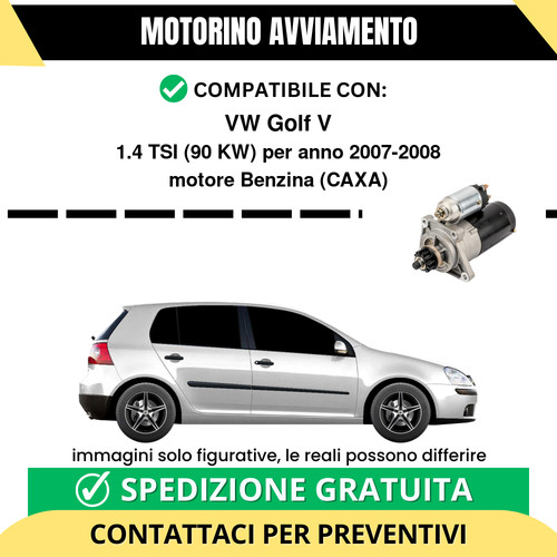 Motorino avviamento golf - golf, v