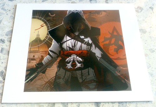 Litografía ezio auditore - litografía,