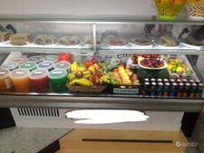 Bancone frigo vetrina capienza estrema, revisionato