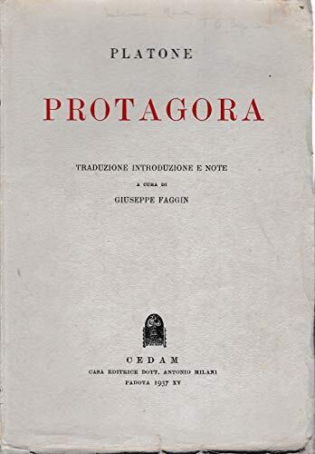 Protagora traduzione - protagora.,