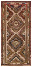 Kilim Intrecciato a Mano